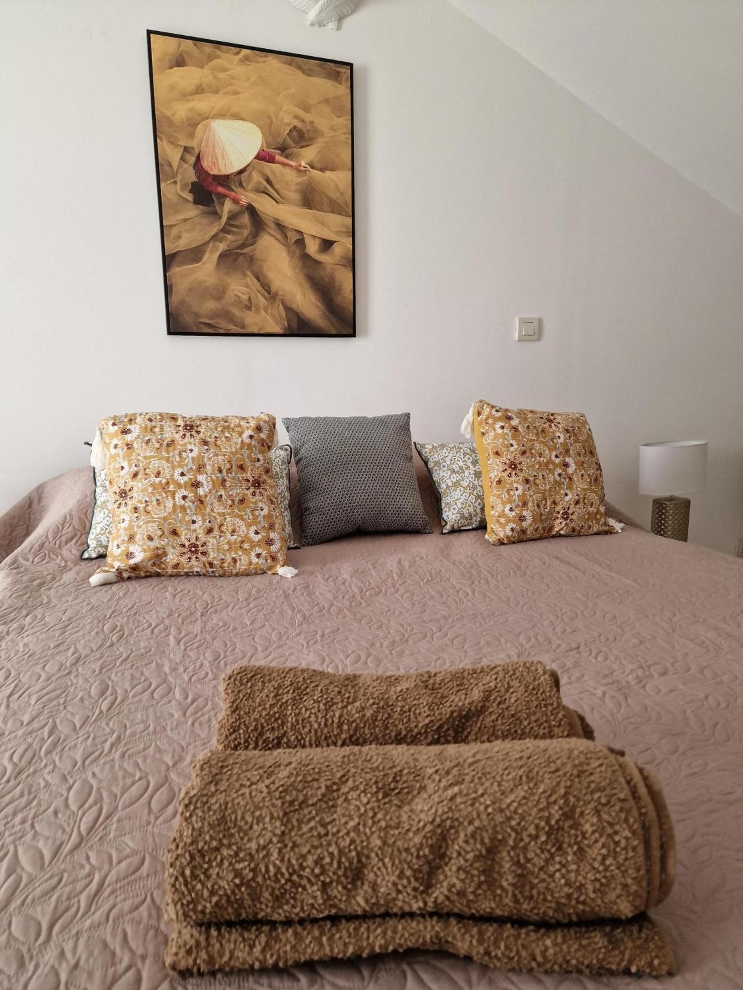 Appartement Villa Sur Le Toit, Vue Mer Сен-Жиль-ле-Бен Екстер'єр фото